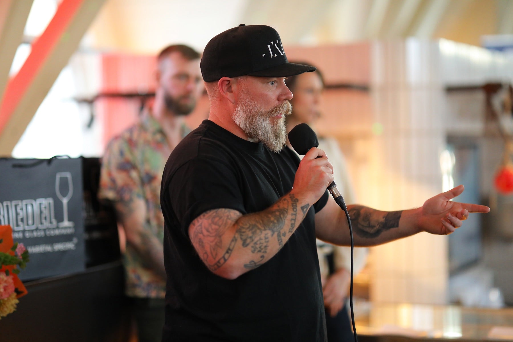 Christoffer Daal talar vid Mocktail-SM