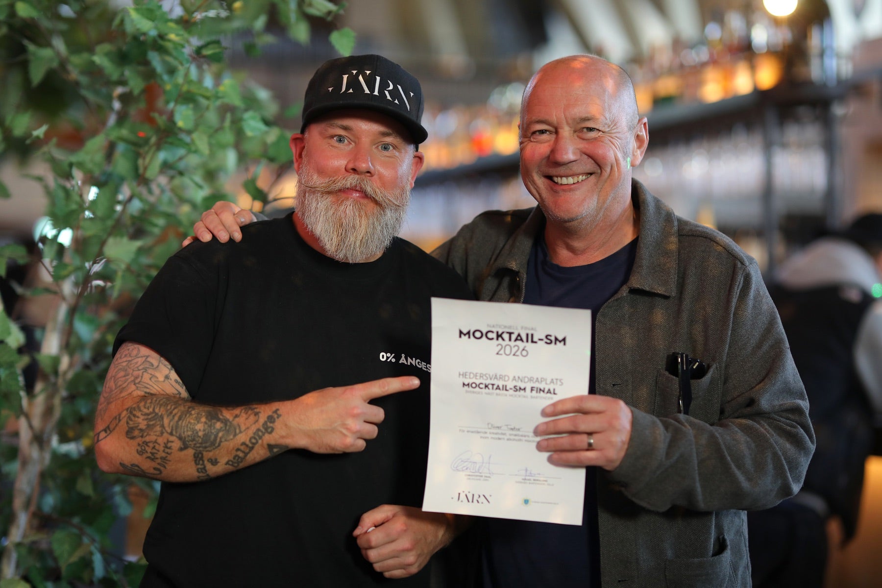 Hedersvärd andraplats i Mocktail-SM 2026